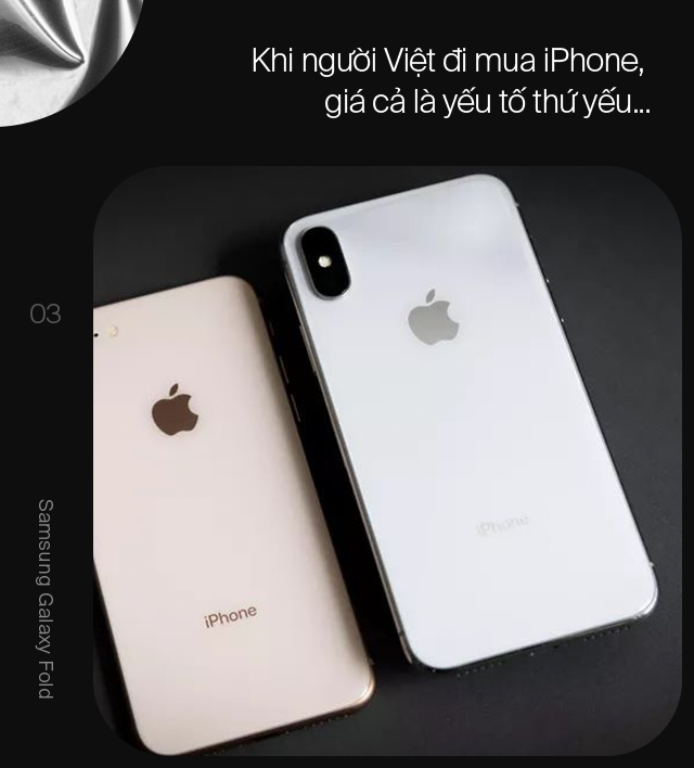 Nghịch l&yacute; iPhone tại Việt Nam v&agrave; v&igrave; sao Galaxy Fold c&oacute; thể l&agrave; ch&igrave;a kh&oacute;a gi&uacute;p Samsung vươn l&ecirc;n l&agrave;m chủ ph&acirc;n kh&uacute;c cao cấp - Ảnh 3.