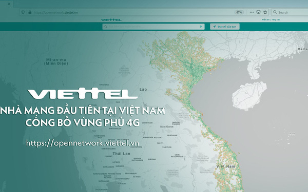 Viettel công bố bản đồ phủ sóng 4G, giờ thì người Việt đã kiểm tra được chất lượng mạng 4G mình đang sử dụng - Ảnh 1. Viettel công bố bản đồ phủ sóng 4G, giờ thì người Việt đã kiểm tra được chất lượng mạng 4G mình đang sử dụng - Ảnh 1.
