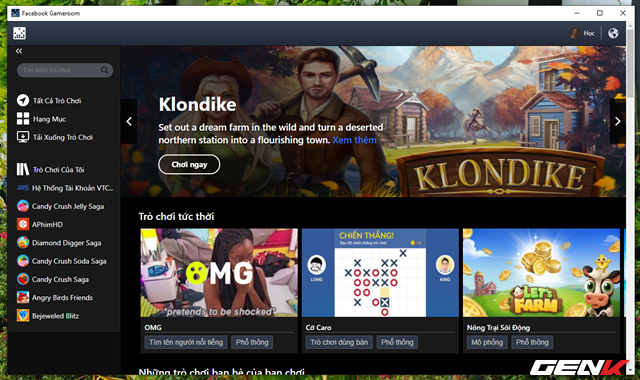 Kh&aacute;m ph&aacute; kho game khổng lồ h&agrave;ng triệu tr&ograve; chơi Facebook từ Desktop Windows - Ảnh 5.