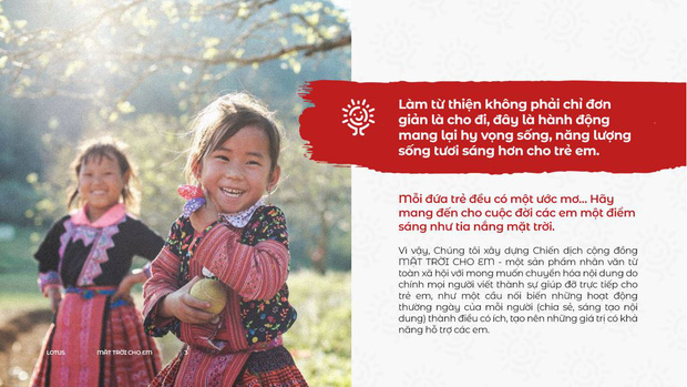 L&agrave;m từ thiện kh&ocirc;ng c&oacute; nghĩa l&agrave; t&ocirc;i đang thừa điều n&agrave;y, t&ocirc;i c&oacute; rất nhiều điều n&agrave;y, t&ocirc;i mang đi cho người kh&aacute;c - Ảnh 2.