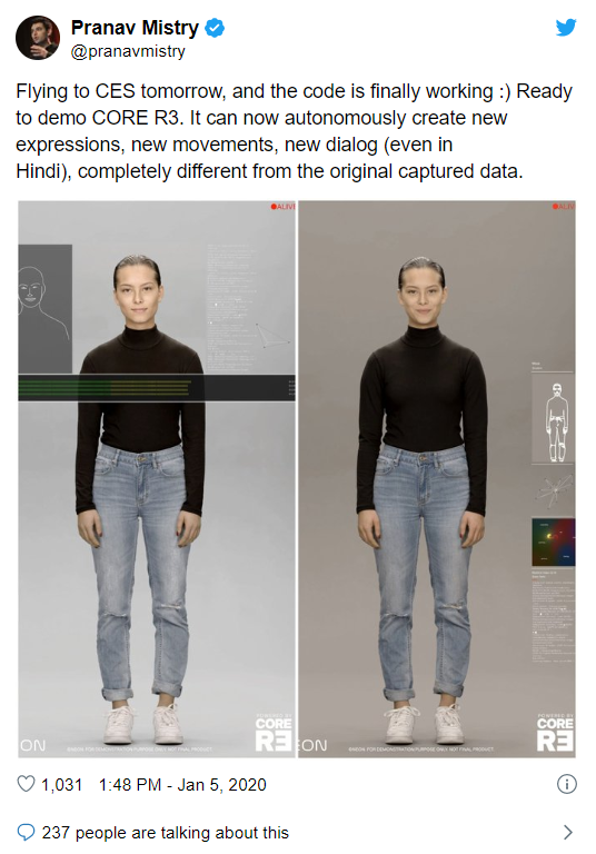 Dự &aacute;n Người nh&acirc;n tạo của Samsung c&oacute; thật v&agrave; ch&uacute;ng ch&acirc;n thực ngo&agrave;i sức tưởng tượng - Ảnh 1.
