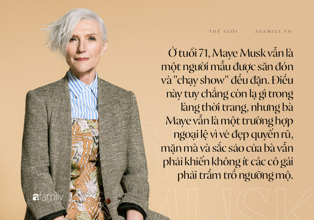 Cuộc đời của Maye Musk: Người mẹ si&ecirc;u anh h&ugrave;ng cực kỳ s&agrave;nh điệu đứng đằng sau sự th&agrave;nh c&ocirc;ng của tỷ ph&uacute; thi&ecirc;n t&agrave;i Elon Musk - Ảnh 1.