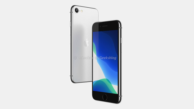 iPhone SE 2 (iPhone 9) lộ ảnh render: Thiết kế giống iPhone 8, mặt lưng kính nhám - Ảnh 3. iPhone SE 2 (iPhone 9) lộ ảnh render: Thiết kế giống iPhone 8, mặt lưng kính nhám - Ảnh 3.