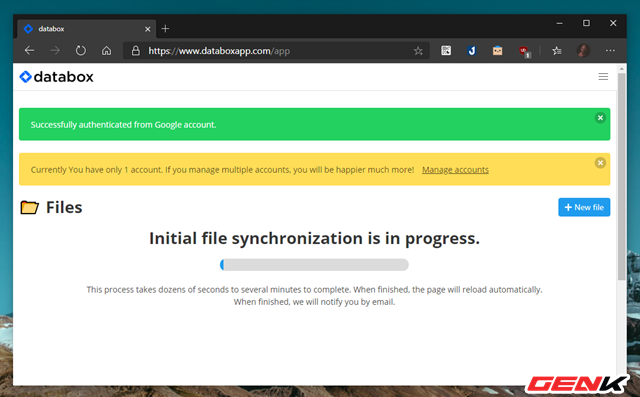 Quản l&yacute; c&ugrave;ng l&uacute;c nhiều t&agrave;i khoản Google Drive với Databox - Ảnh 5.