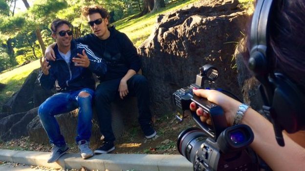 Hai nhà sáng lập Nissan Bahar và Franky Imbessi.