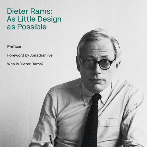 Dieter Rams - người ảnh hưởng đến triết lý thiết kế của Apple