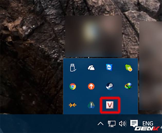Mở Unikey ở SystemTray