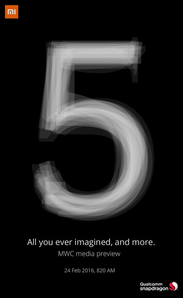 Teaser quảng cáo mới nhất về Mi 5.