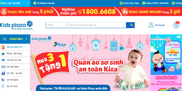 
Kids Plaza vừa ra dịch vụ đổi trả h&agrave;ng trong v&ograve;ng 45 ng&agrave;y
