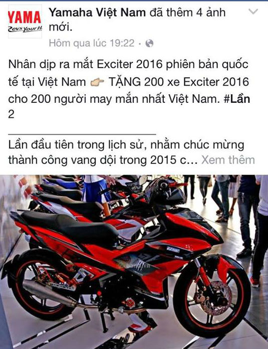 Các thông tin được đăng tải trên fanpage lừa đảo này