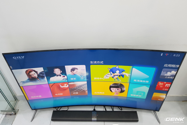 Ngắm đường cong từ phía trên.