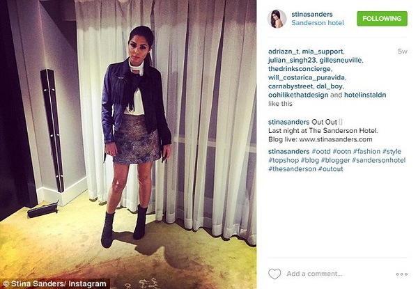 Trước đây, cô gái trẻ thường xuyên khoe khoang ảnh chụp ở những nơi sang chảnh.