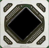 Có thể thấy ngay chip của RX 480 và RX 470 (trên) nhỏ nhắn hơn nhiều so với chip sử dụng cho R9 285, R9 380 và R9 380X (dưới), trong khi lại sở hữu nhiều đơn vị chip CU hơn.