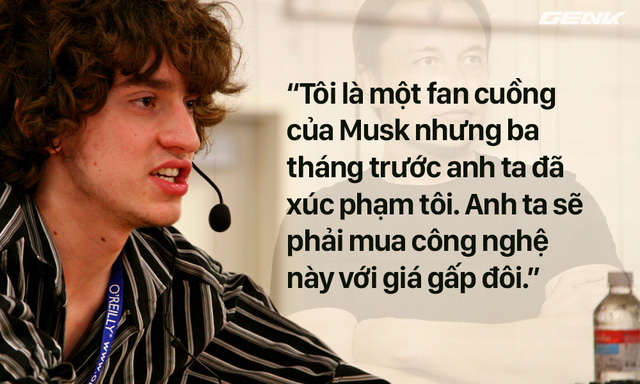 Tuyên bố trước đó của Hotz về Elon Musk, CEO Tesla