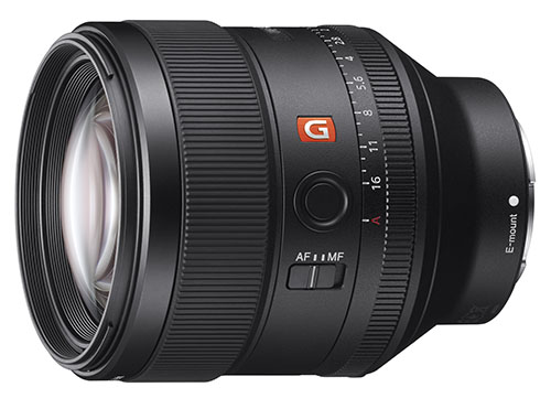 Ống kính Sony G Master 85mm f/1.4.