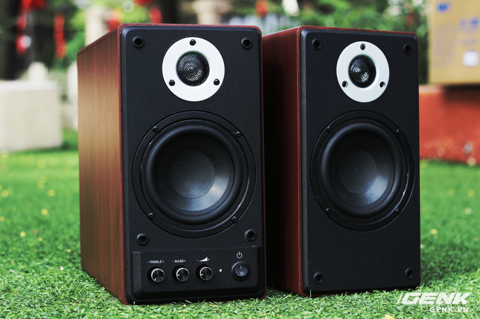 GS31 là hệ thống loa 2.0 gồm 2 thùng loa rời, mỗi bên được trang bị 2 màng loa cho toàn dải âm.