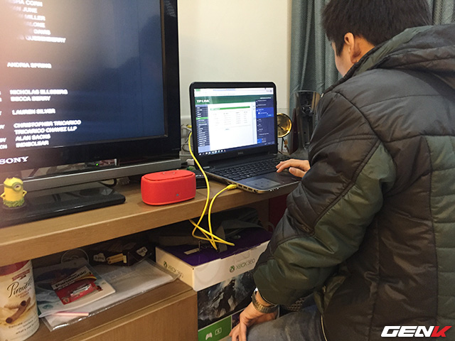 Kỹ thuật viên kiểm tra mạng nhưng không thể tìm được nguyên nhân lỗi do phát sinh từ chính phía tòa nhà.