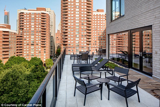 Sân thượng tuyệt đẹp ở tầng 8