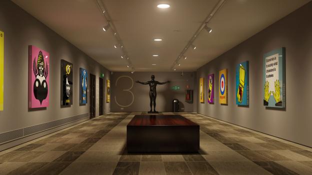 Veiseh ghi nhớ mọi bức vẽ trong những phòng tranh anh từng đặt chân tới.