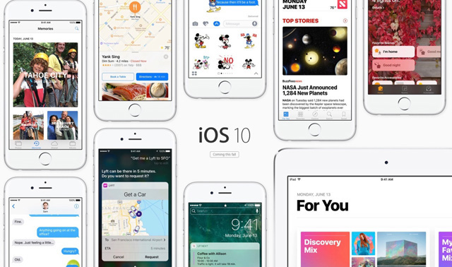 Mức độ thay đổi được Apple dành cho iOS 10 lớn hơn hẳn so với iOS 9 hay iOS 8.