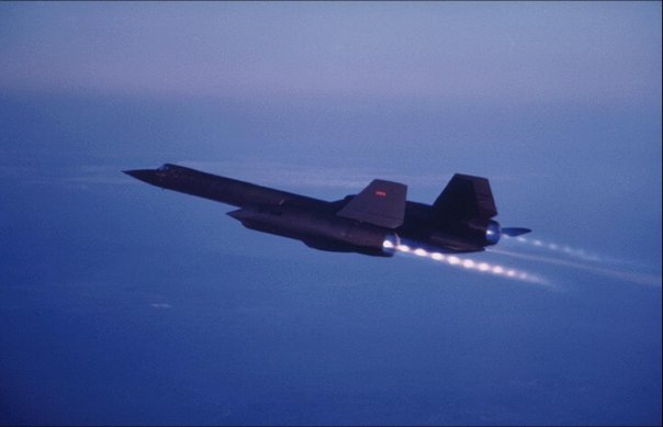 SR-71 Blackbird.
