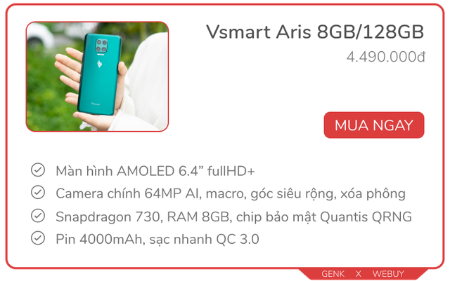 Tầm 4.5 triệu không ưng Bphone mới thì đây là những lựa chọn smartphone đáng quan tâm khác - Ảnh 2. Tầm 4.5 triệu không ưng Bphone mới thì đây là những lựa chọn smartphone đáng quan tâm khác - Ảnh 2.