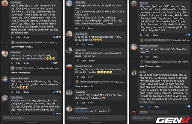 "Có thừa tiền cũng không mua máy rửa bát", và những quan điểm phổ biến của người Việt - Ảnh 9. "Có thừa tiền cũng không mua máy rửa bát", và những quan điểm phổ biến của người Việt - Ảnh 9.