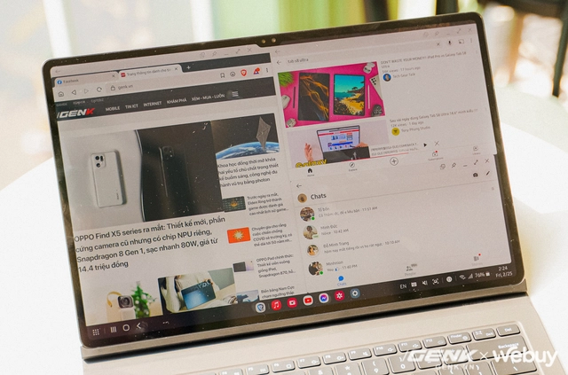 2 tuần trải nghiệm Galaxy Tab S8 Ultra: Màn hình lớn là lợi thế khi dùng thay laptop, Snapdragon 8 Gen 1 mạnh mượt nhưng điểm yếu vẫn nằm ở... Android - Ảnh 6. 2 tuần trải nghiệm Galaxy Tab S8 Ultra: Màn hình lớn là lợi thế khi dùng thay laptop, Snapdragon 8 Gen 1 mạnh mượt nhưng điểm yếu vẫn nằm ở... Android - Ảnh 6.