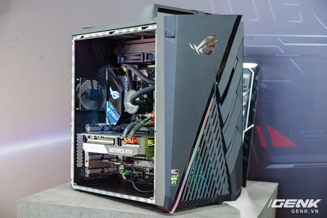 Cận cảnh ASUS ROG Strix GA35 và ROG Strix G10DK, bộ đôi desktop dành riêng cho game thủ, giá từ 26 cho đến 52 triệu đồng - Ảnh 1. Cận cảnh ASUS ROG Strix GA35 và ROG Strix G10DK, bộ đôi desktop dành riêng cho game thủ, giá từ 26 cho đến 52 triệu đồng - Ảnh 1.