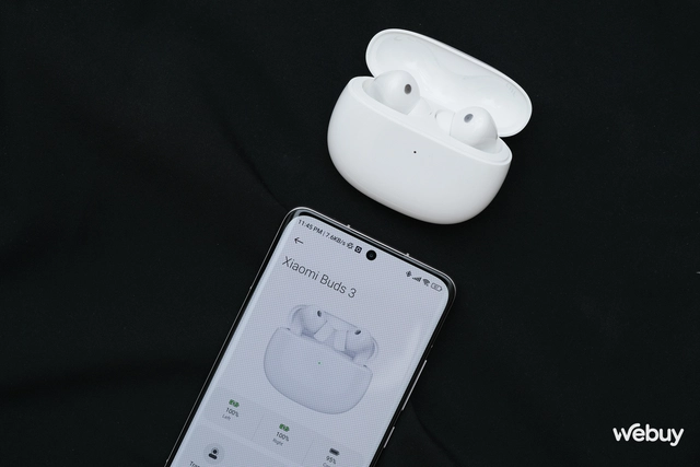 Chi tiết Xiaomi Buds 3: Tai nghe TWS giá hơn 2 triệu có chống ồn ANC xịn, pin 32 giờ - Ảnh 11. Chi tiết Xiaomi Buds 3: Tai nghe TWS giá hơn 2 triệu có chống ồn ANC xịn, pin 32 giờ - Ảnh 11.