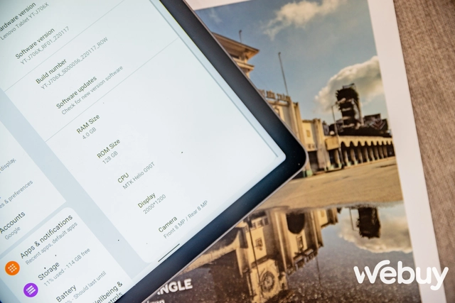 Trải nghiệm nhanh Lenovo Yoga Tab 11: thiết kế độc đáo, màn hình 11 inch 2K, loa JBL kép sống động - Ảnh 15. Trải nghiệm nhanh Lenovo Yoga Tab 11: thiết kế độc đáo, màn hình 11 inch 2K, loa JBL kép sống động - Ảnh 15.