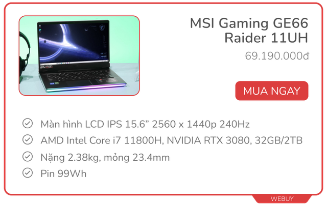 Từ 10 triệu đã có laptop màn hình 2K sắc nét, xem phim hay làm việc văn phòng đều thích - Ảnh 10. Từ 10 triệu đã có laptop màn hình 2K sắc nét, xem phim hay làm việc văn phòng đều thích - Ảnh 10.