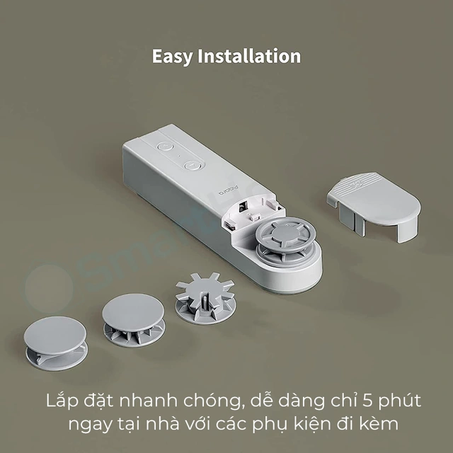 2 thiết bị biến rèm thường thành rèm tự động với giá chỉ từ 1,99 triệu đồng - Ảnh 2. 2 thiết bị biến rèm thường thành rèm tự động với giá chỉ từ 1,99 triệu đồng - Ảnh 2.