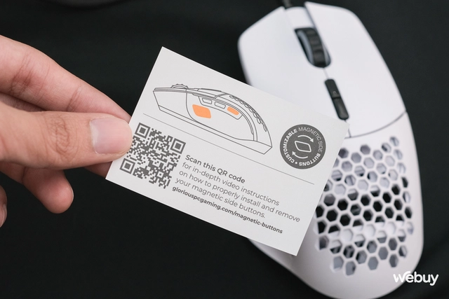 Trên tay Glorious Model I: Chuột gaming công thái học nhiều nút bấm, giá dưới 1.5 triệu đồng và không dành cho người... sợ lỗ - Ảnh 15. Trên tay Glorious Model I: Chuột gaming công thái học nhiều nút bấm, giá dưới 1.5 triệu đồng và không dành cho người... sợ lỗ - Ảnh 15.