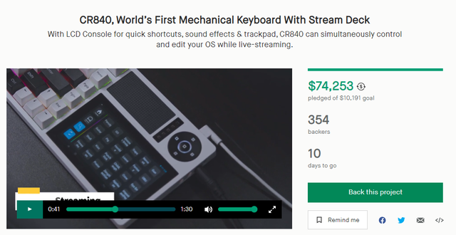 Chiếc b&agrave;n ph&iacute;m cơ n&agrave;y trang bị cả m&agrave;n h&igrave;nh cảm ứng, nhưng mục đ&iacute;ch để l&agrave;m g&igrave;? - Ảnh 3.