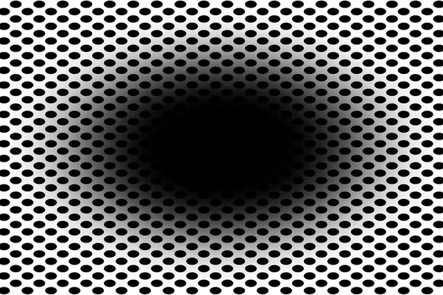 Ảo ảnh quang học n&agrave;y khiến 86% người nh&igrave;n v&agrave;o c&oacute; cảm gi&aacute;c như 'rơi v&agrave;o hố đen' - Ảnh 1.