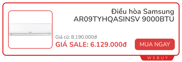 Giữa tháng đổ sale lớn: Từ gia dụng lớn đến phụ kiện nhỏ đều giảm lại freeship, mua nhanh kẻo về giá cũ - Ảnh 3. Giữa tháng đổ sale lớn: Từ gia dụng lớn đến phụ kiện nhỏ đều giảm lại freeship, mua nhanh kẻo về giá cũ - Ảnh 3.
