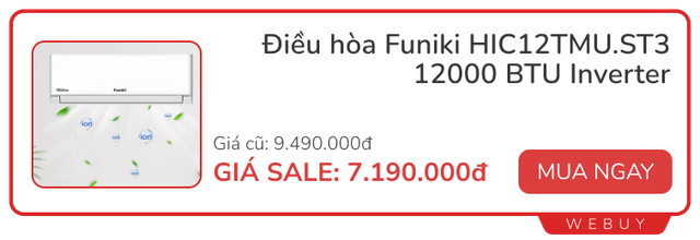 Canh sale điều hòa, quạt đá đang bán siêu chạy, giảm ngay đến gần nửa giá lại freeship và thêm voucher - Ảnh 1. Canh sale điều hòa, quạt đá đang bán siêu chạy, giảm ngay đến gần nửa giá lại freeship và thêm voucher - Ảnh 1.