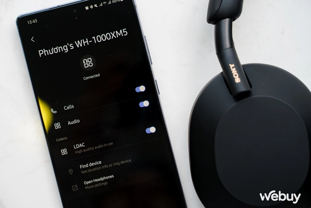 Trải nghiệm đầu về Sony WH-1000XM5: Thiết kế đẹp, tính năng xịn nhưng có điểm "cải lùi" ai định mua nên biết - Ảnh 13. Trải nghiệm đầu về Sony WH-1000XM5: Thiết kế đẹp, tính năng xịn nhưng có điểm "cải lùi" ai định mua nên biết - Ảnh 13.