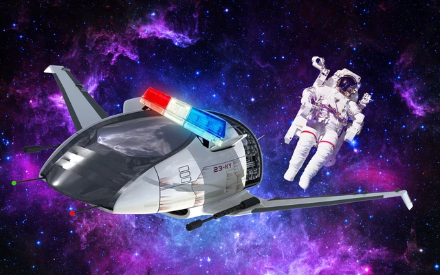 Nước Mỹ ấp ủ tham vọng trở thành cảnh sát trên vũ trụ - Ảnh 1. Nước Mỹ ấp ủ tham vọng trở thành cảnh sát trên vũ trụ - Ảnh 1.