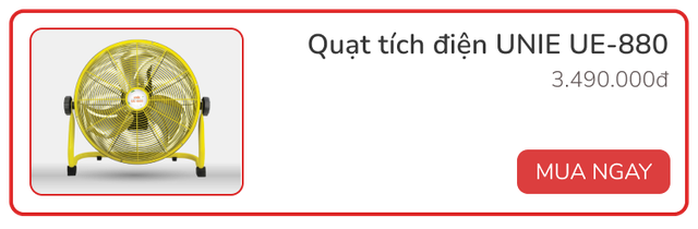 Sắm ngay quạt tích điện giá từ 300k phòng khi hè nóng mà mất điện liên tục - Ảnh 9. Sắm ngay quạt tích điện giá từ 300k phòng khi hè nóng mà mất điện liên tục - Ảnh 9.