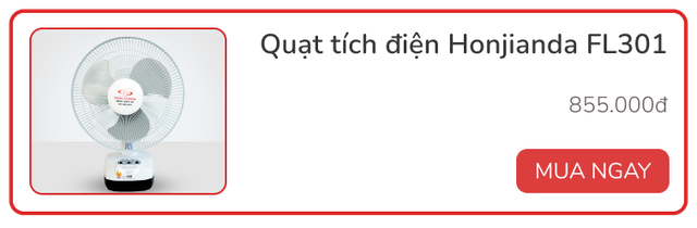 Sắm ngay quạt tích điện giá từ 300k phòng khi hè nóng mà mất điện liên tục - Ảnh 5. Sắm ngay quạt tích điện giá từ 300k phòng khi hè nóng mà mất điện liên tục - Ảnh 5.