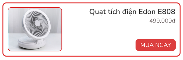 Sắm ngay quạt tích điện giá từ 300k phòng khi hè nóng mà mất điện liên tục - Ảnh 3. Sắm ngay quạt tích điện giá từ 300k phòng khi hè nóng mà mất điện liên tục - Ảnh 3.