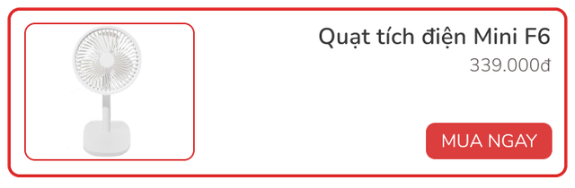 Sắm ngay quạt tích điện giá từ 300k phòng khi hè nóng mà mất điện liên tục - Ảnh 1. Sắm ngay quạt tích điện giá từ 300k phòng khi hè nóng mà mất điện liên tục - Ảnh 1.