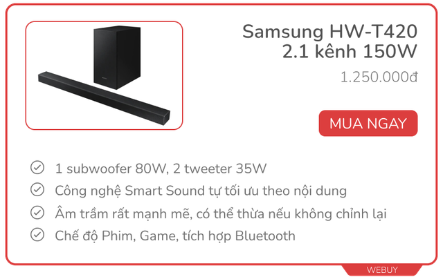 Từ 990.000đ có 6 loa soundbar chất lượng dùng thay loa TV dở tệ nhà bạn - Ảnh 4. Từ 990.000đ có 6 loa soundbar chất lượng dùng thay loa TV dở tệ nhà bạn - Ảnh 4.
