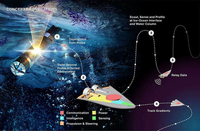 NASA muốn xây dựng một bầy robot nhỏ bé hình nêm để tìm kiếm sự sống trên những thế giới xa xôi - Ảnh 1. NASA muốn xây dựng một bầy robot nhỏ bé hình nêm để tìm kiếm sự sống trên những thế giới xa xôi - Ảnh 1.