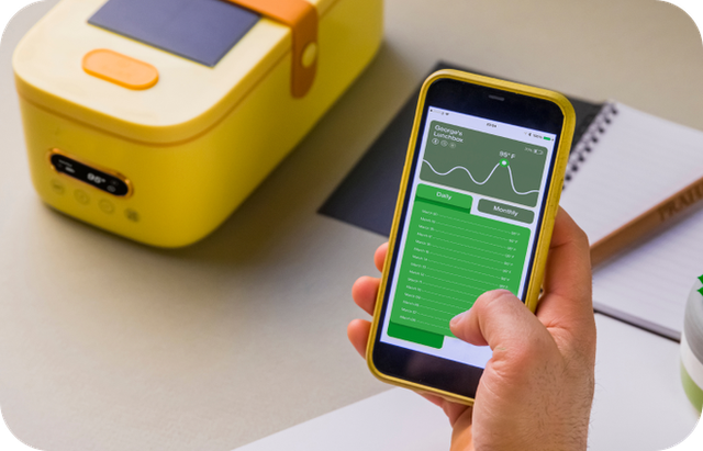 Đây là hộp ăn trưa "thời đại 4.0": Sử dụng năng lượng mặt trời để làm mát hay hâm nóng thức ăn - Ảnh 3. Đây là hộp ăn trưa "thời đại 4.0": Sử dụng năng lượng mặt trời để làm mát hay hâm nóng thức ăn - Ảnh 3.