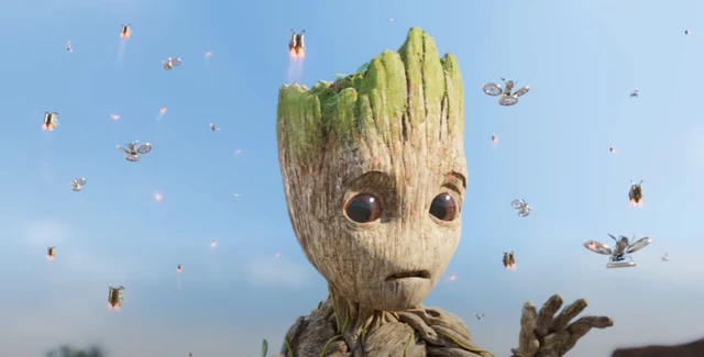 "Cậu c&acirc;y" đội Vệ binh Dải ng&acirc;n h&agrave; quậy tưng bừng vũ trụ trong trailer đầu ti&ecirc;n của I Am Groot - Ảnh 2.