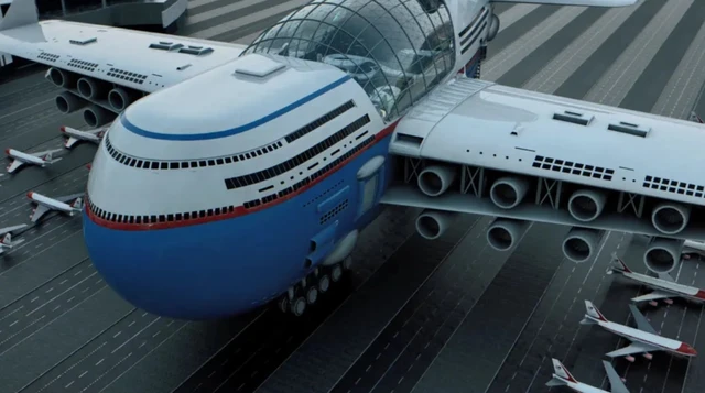 Khách sạn bay cao cấp trên không, chạy bằng năng lượng hạt nhân không lo phải hạ cánh giữa chừng - Ảnh 5. Khách sạn bay cao cấp trên không, chạy bằng năng lượng hạt nhân không lo phải hạ cánh giữa chừng - Ảnh 5.