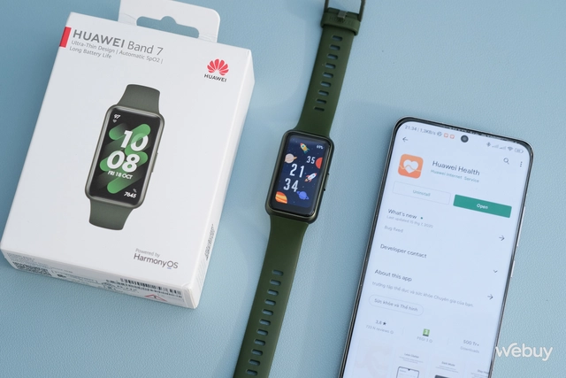 Đánh giá nhanh Huawei Band 7: Ba lý do khiến đây là chiếc smartband đáng mua nhất hiện tại - Ảnh 1. Đánh giá nhanh Huawei Band 7: Ba lý do khiến đây là chiếc smartband đáng mua nhất hiện tại - Ảnh 1.